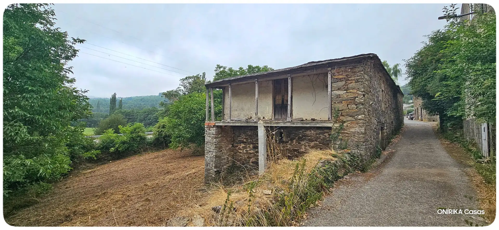 Vista exterior de Casa o chalet en venta en Triacastela con Jardín privado, Trastero y Balcón
