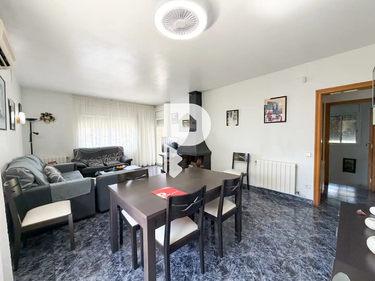 Wohnzimmer von Haus oder Chalet zum Verkauf in Sant Vicenç Dels Horts mit Klimaanlage, Heizung und Privatgarten
