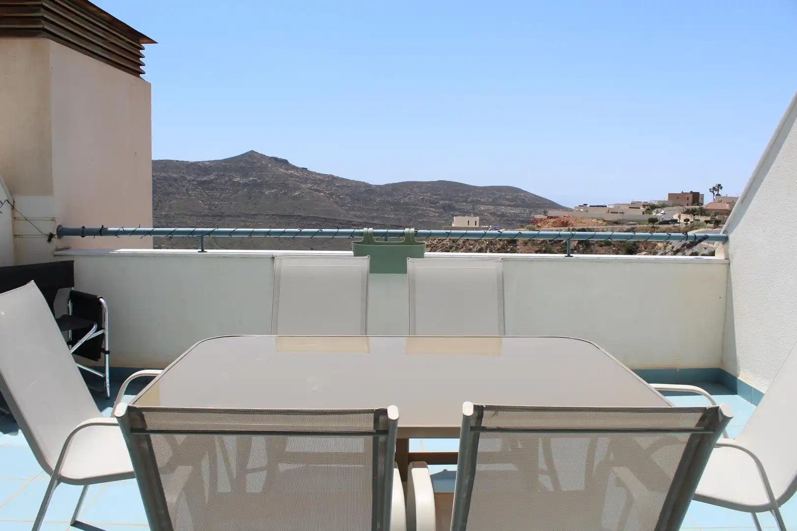 Terrassa de Apartament en venda en Vícar amb Aire condicionat, Jardí privat i Terrassa