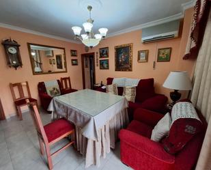 Dining room of Flat for sale in  Sevilla Capital  with Air Conditioner, Terrace and Furnished