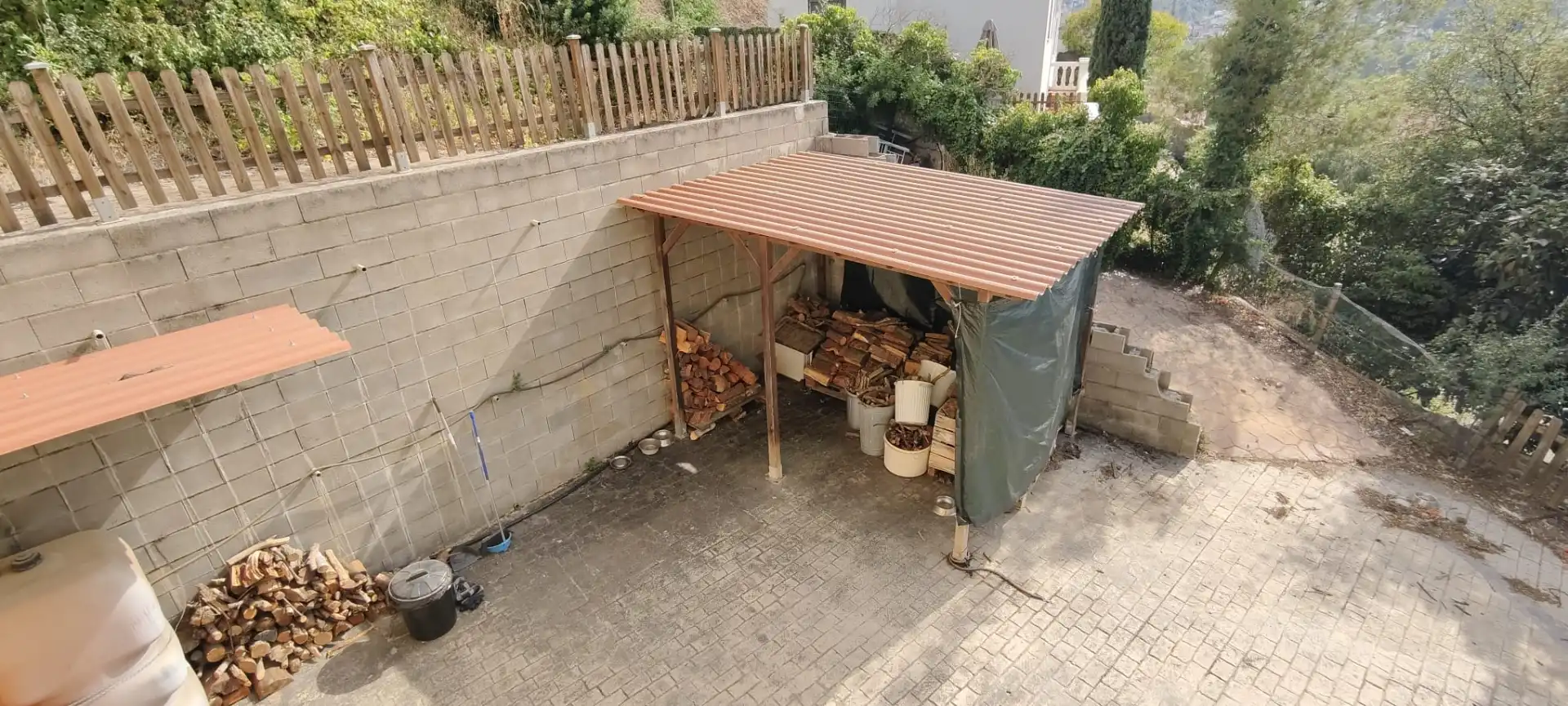 Terrassa de Casa o xalet en venda en Cervelló amb Aire condicionat, Calefacció i Jardí privat