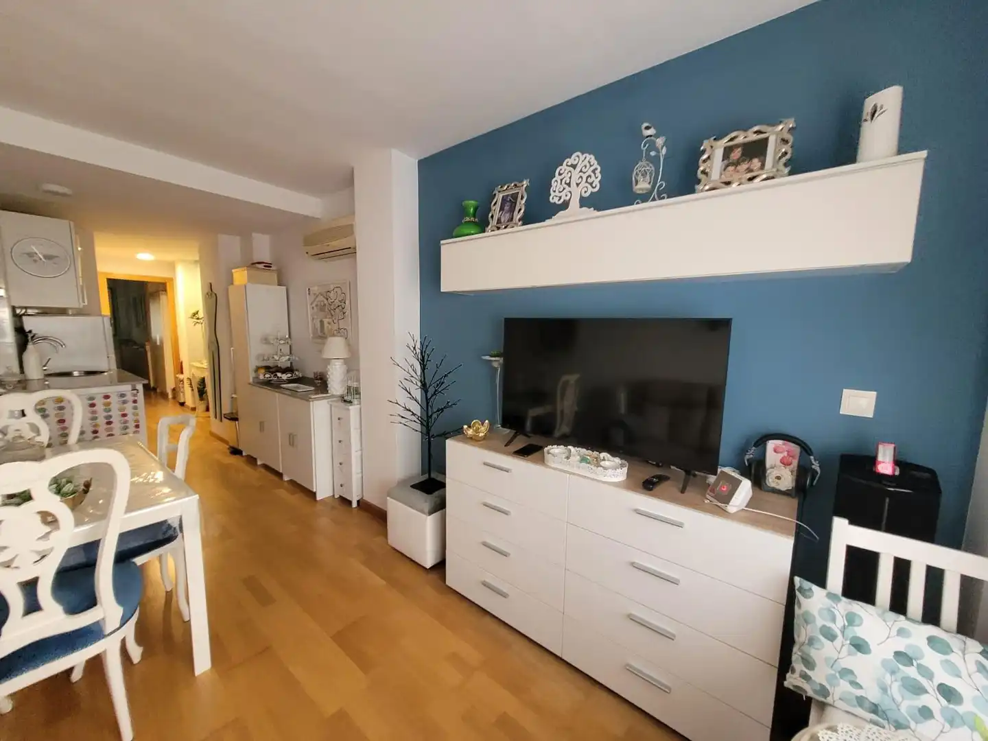 Sala de estar de Apartamento en venta en Alicante / Alacant con Aire acondicionado, Terraza y Trastero