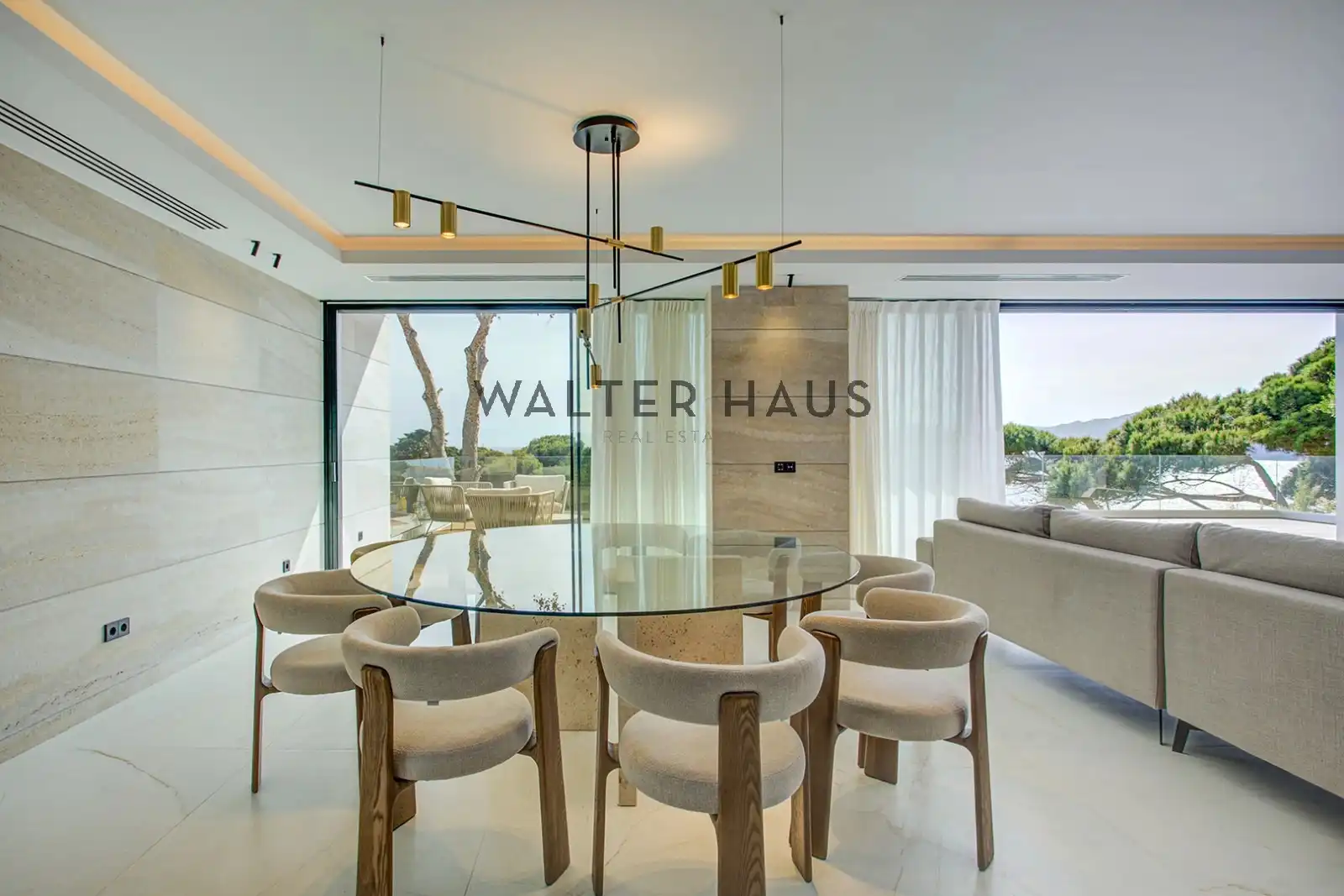 Comedor de Casa o chalet en venta en Sant Feliu de Guíxols con Aire acondicionado, Jardín privado y Terraza