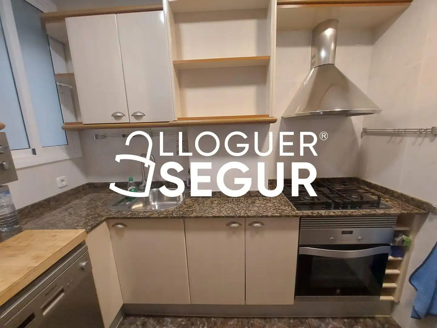 Kitchen of Flat for rent in Barcelona  with Air Conditioner, Heating and Furnished