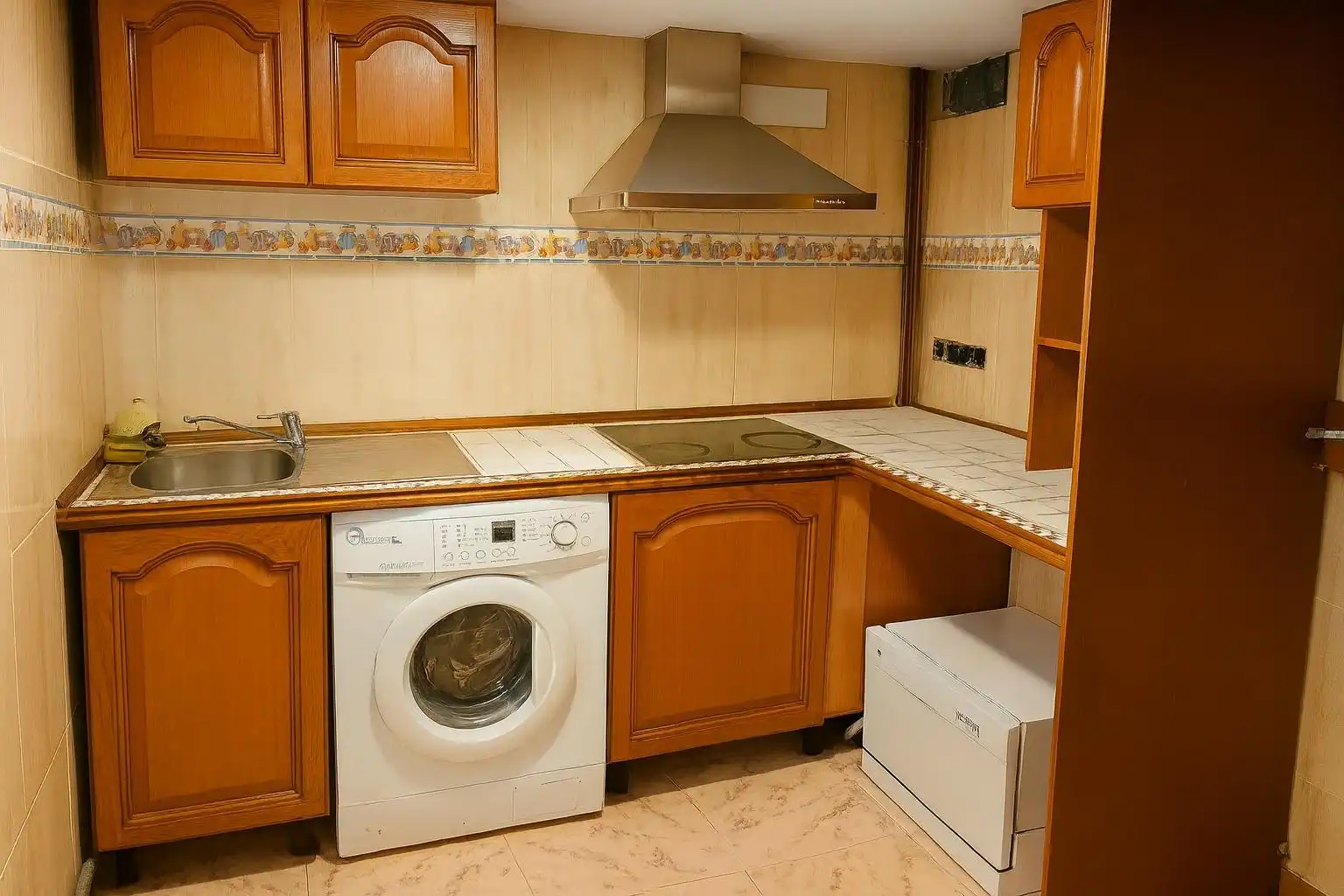 Cuina de Casa o xalet en venda en Ribafrecha amb Calefacció, Terrassa i Traster
