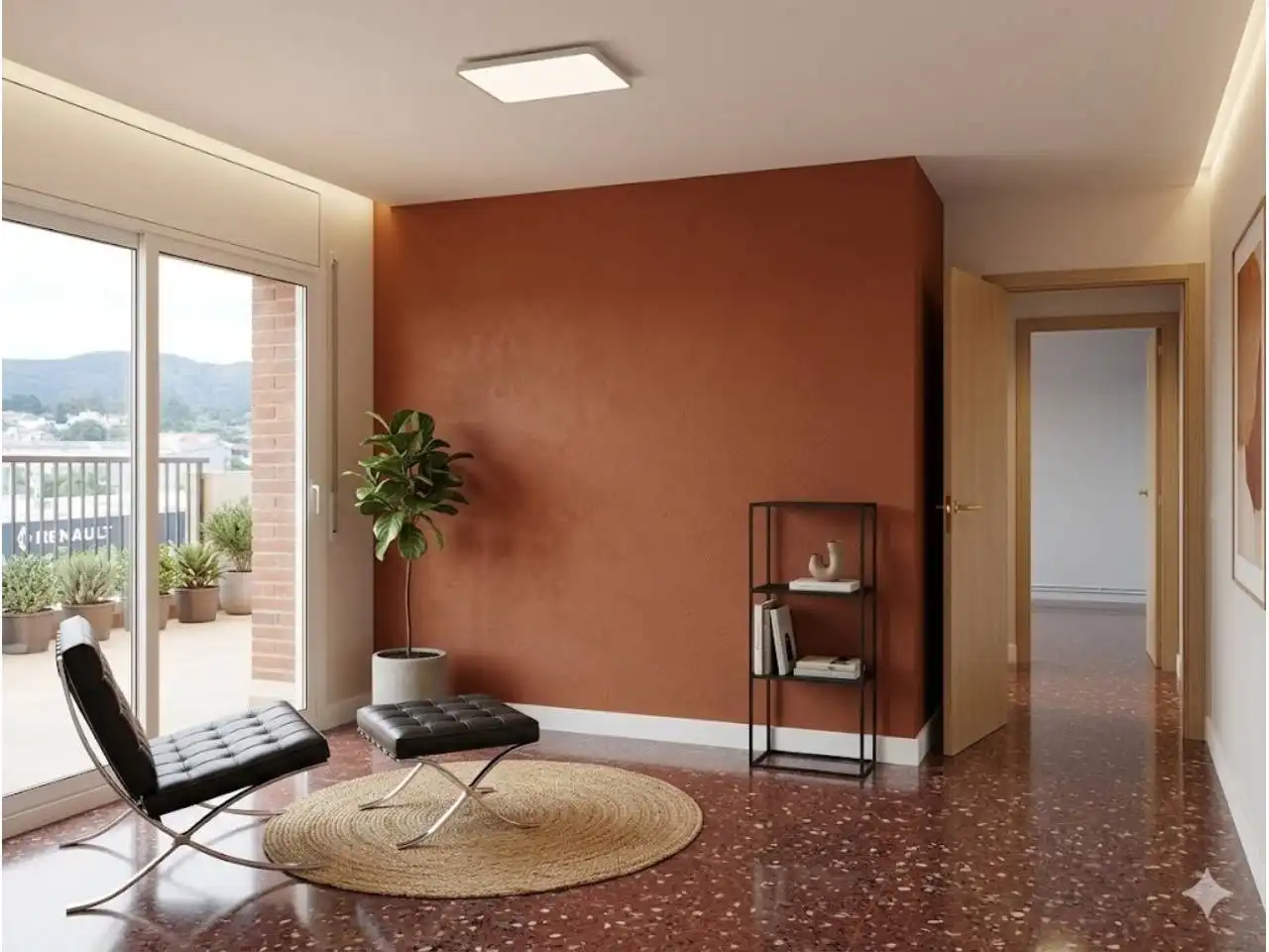 Sala de estar de Piso en venta en Pineda de Mar con Calefacción y Terraza