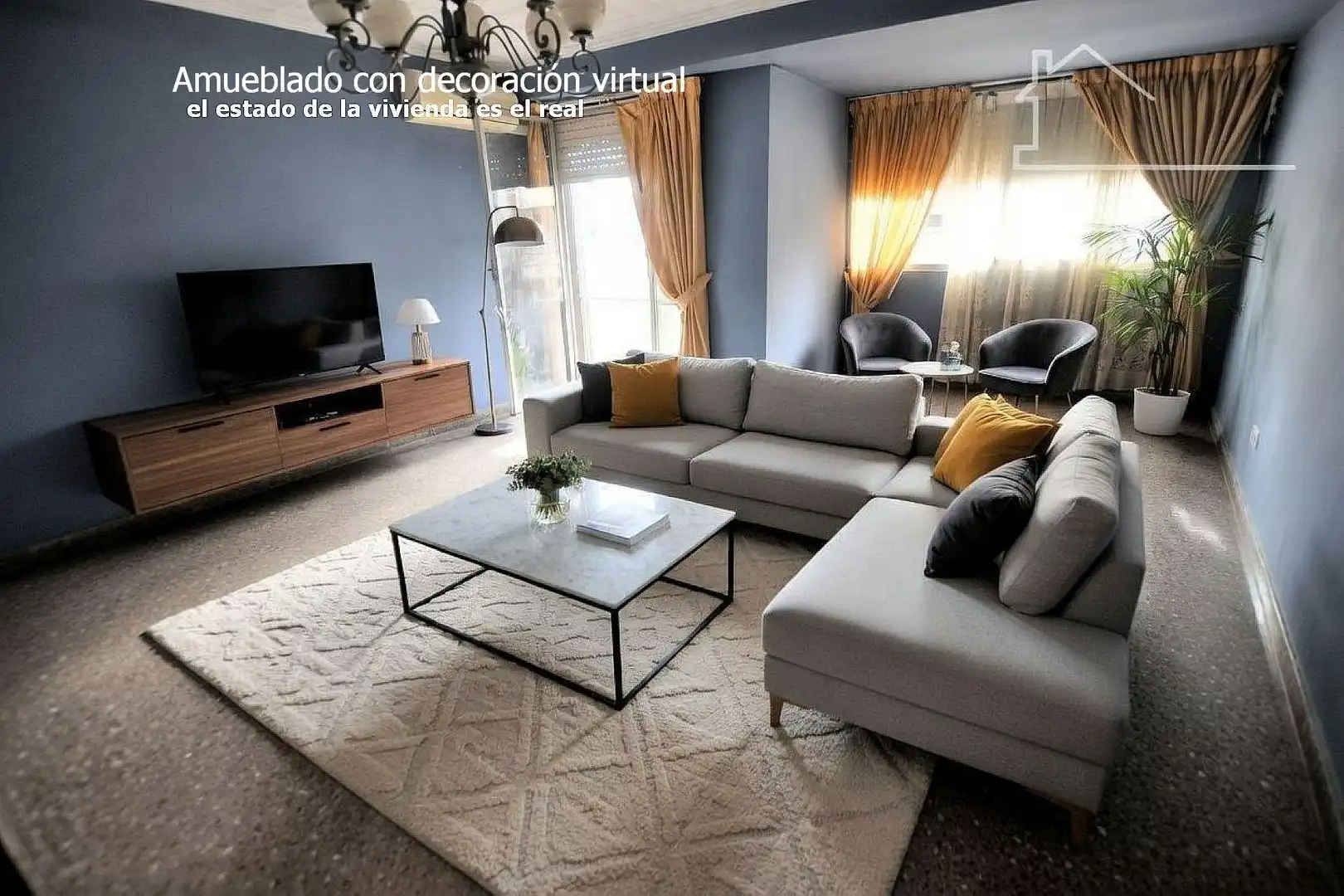 Sala de estar de Piso en venta en Valencia con Terraza