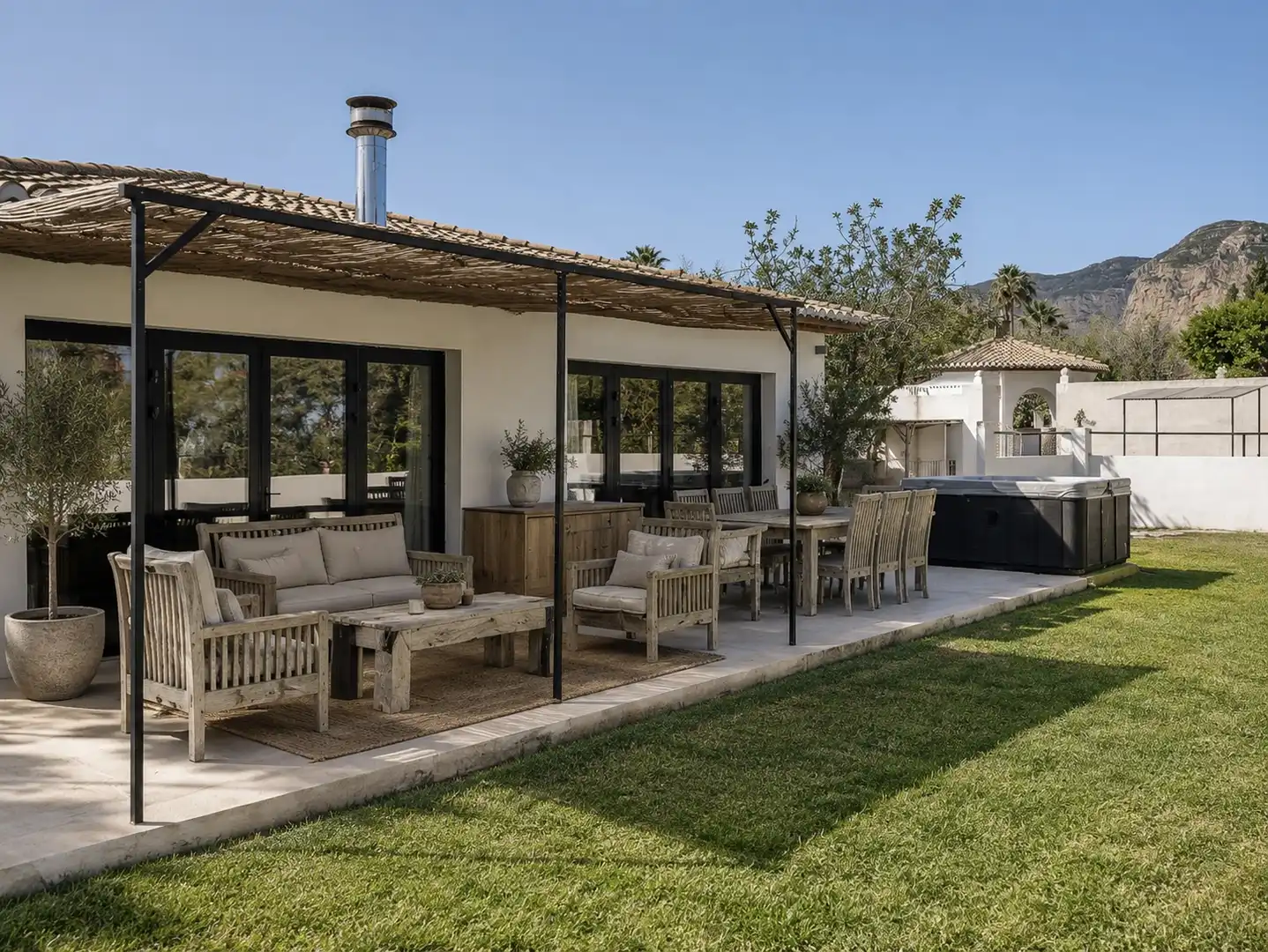 Terrassa de Casa o xalet en venda en Partides comunes - Adsubia