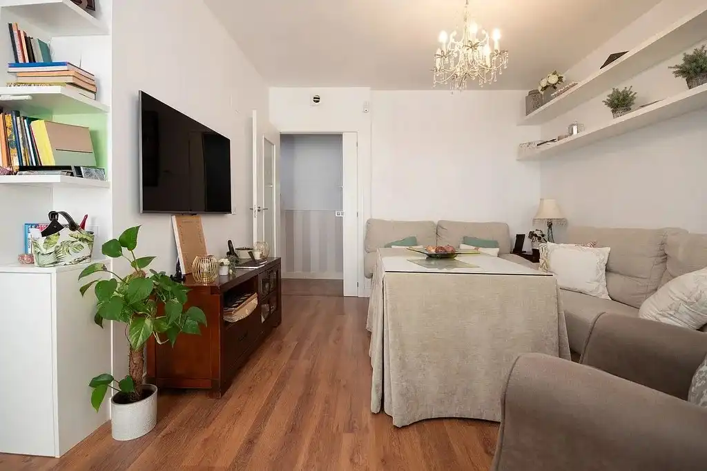 Sala de estar de Piso en venta en Málaga Capital con Terraza y Trastero