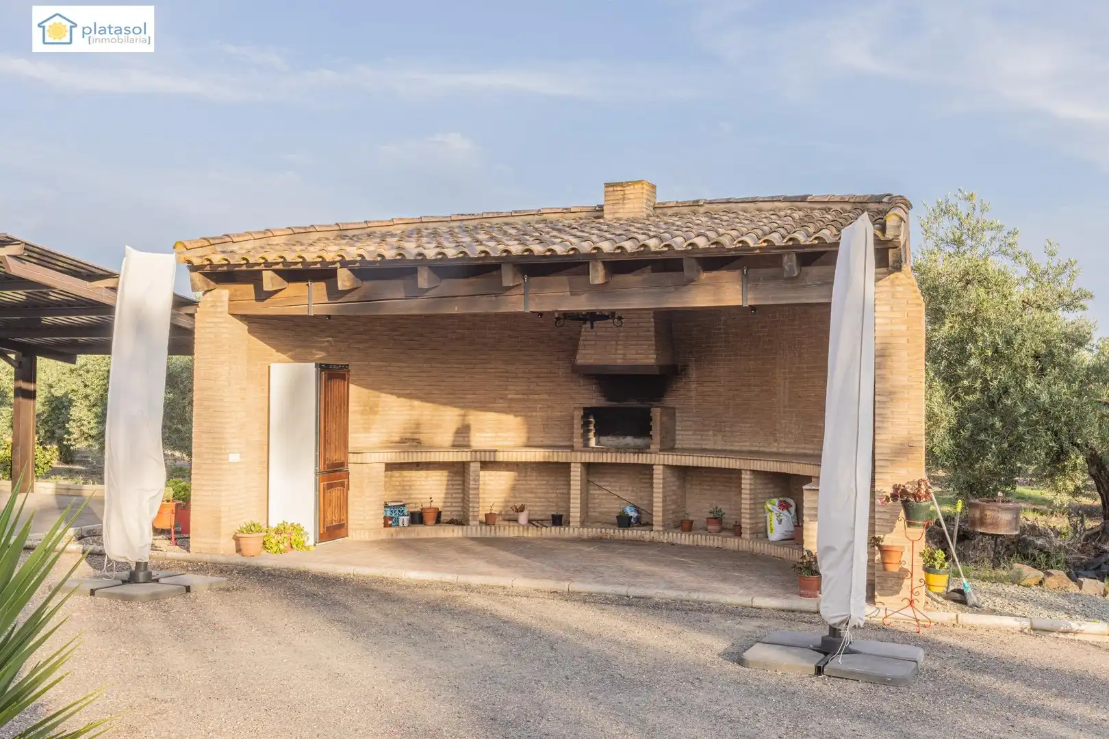 Vista exterior de Finca rústica en venta en Chucena con Aire acondicionado, Calefacción y Jardín privado