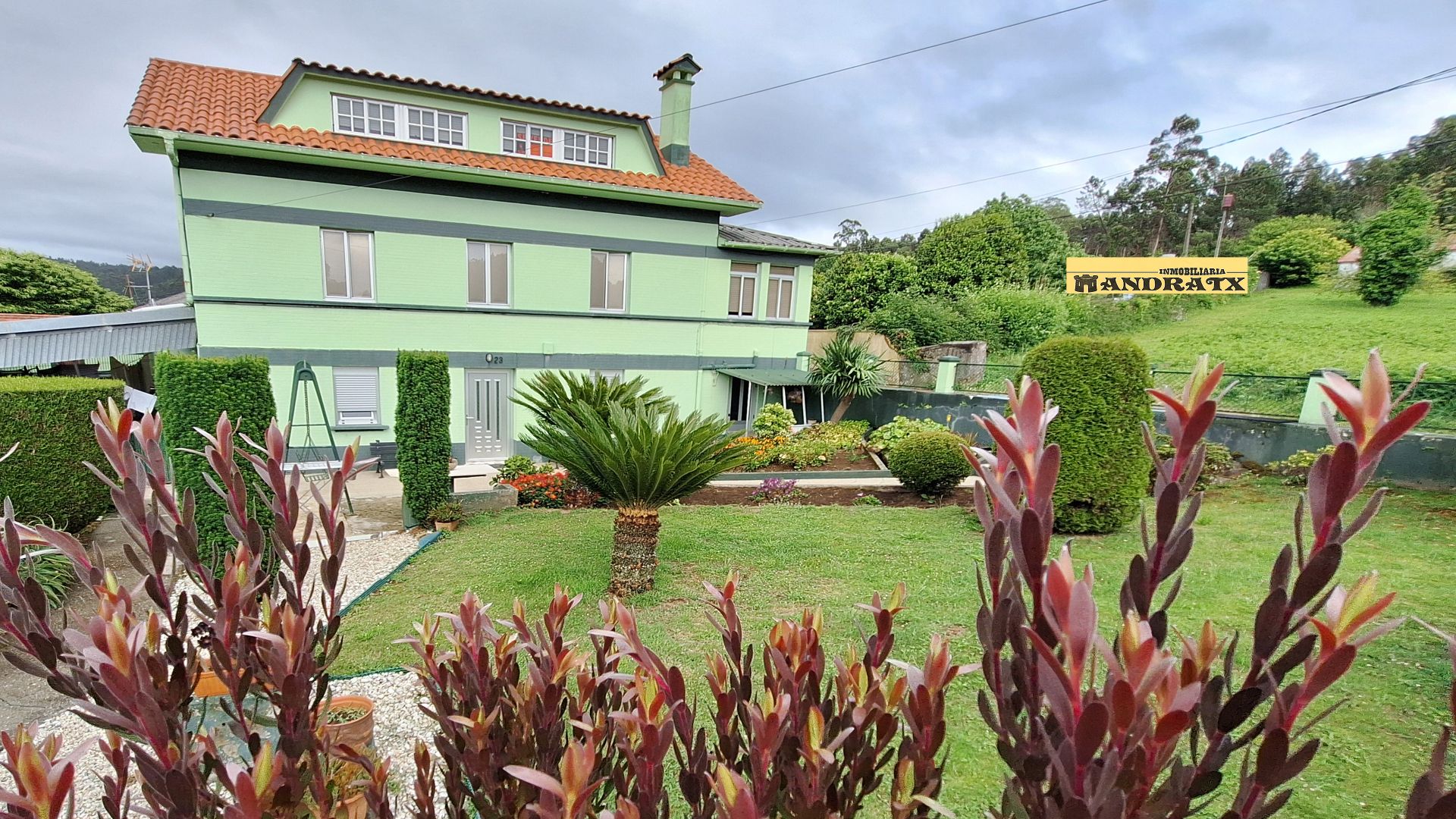 Vista exterior de Casa o xalet en venda en Fene amb Calefacció, Terrassa i Traster