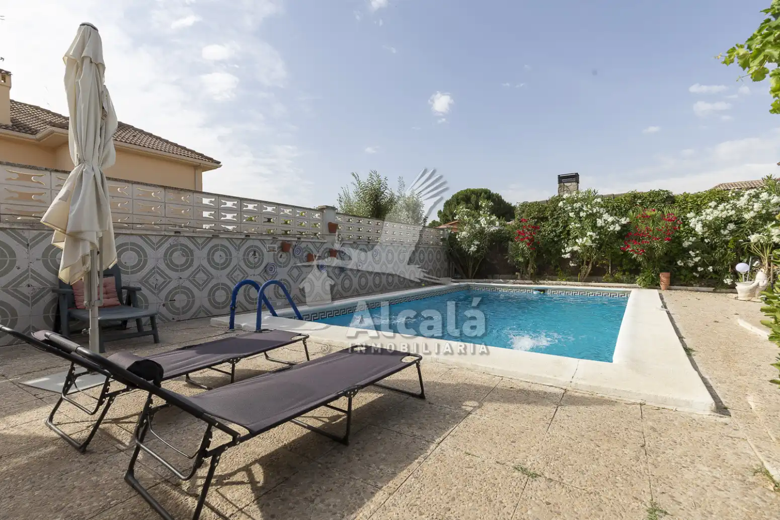 Garden of Houses for sale in Camarma de Esteruelas  with Air Conditioner, Heating and Private garden