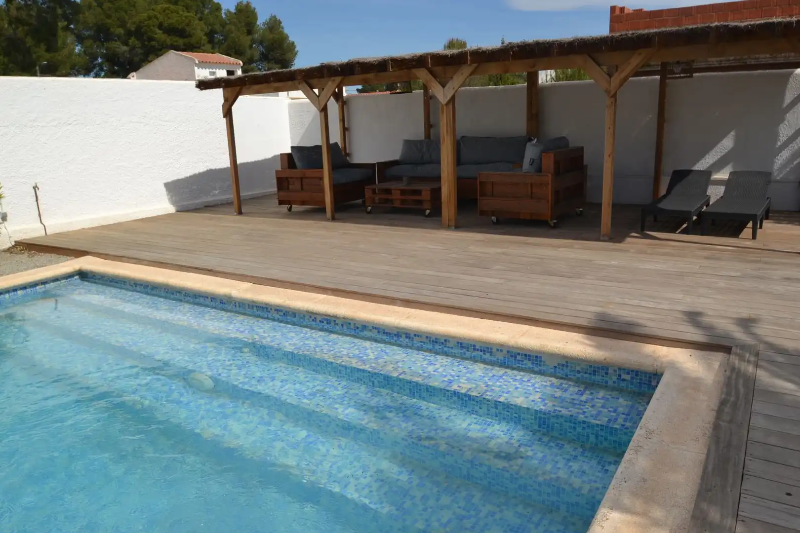 Piscina de Casa o xalet en venda en Mont-roig del Camp amb Aire condicionat, Calefacció i Jardí privat