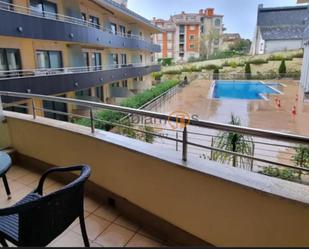 Terrace of Duplex for sale in Sanxenxo  with Heating, Parquet flooring and Terrace