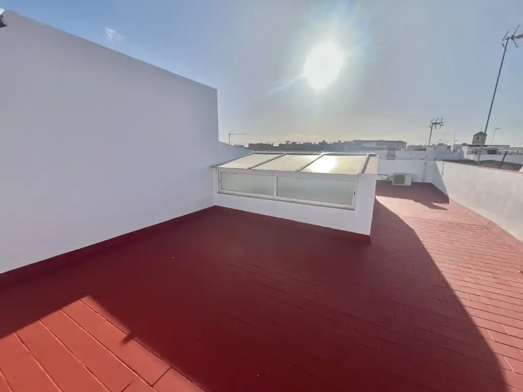 Terrassa de Casa adosada en venda en Dos Hermanas