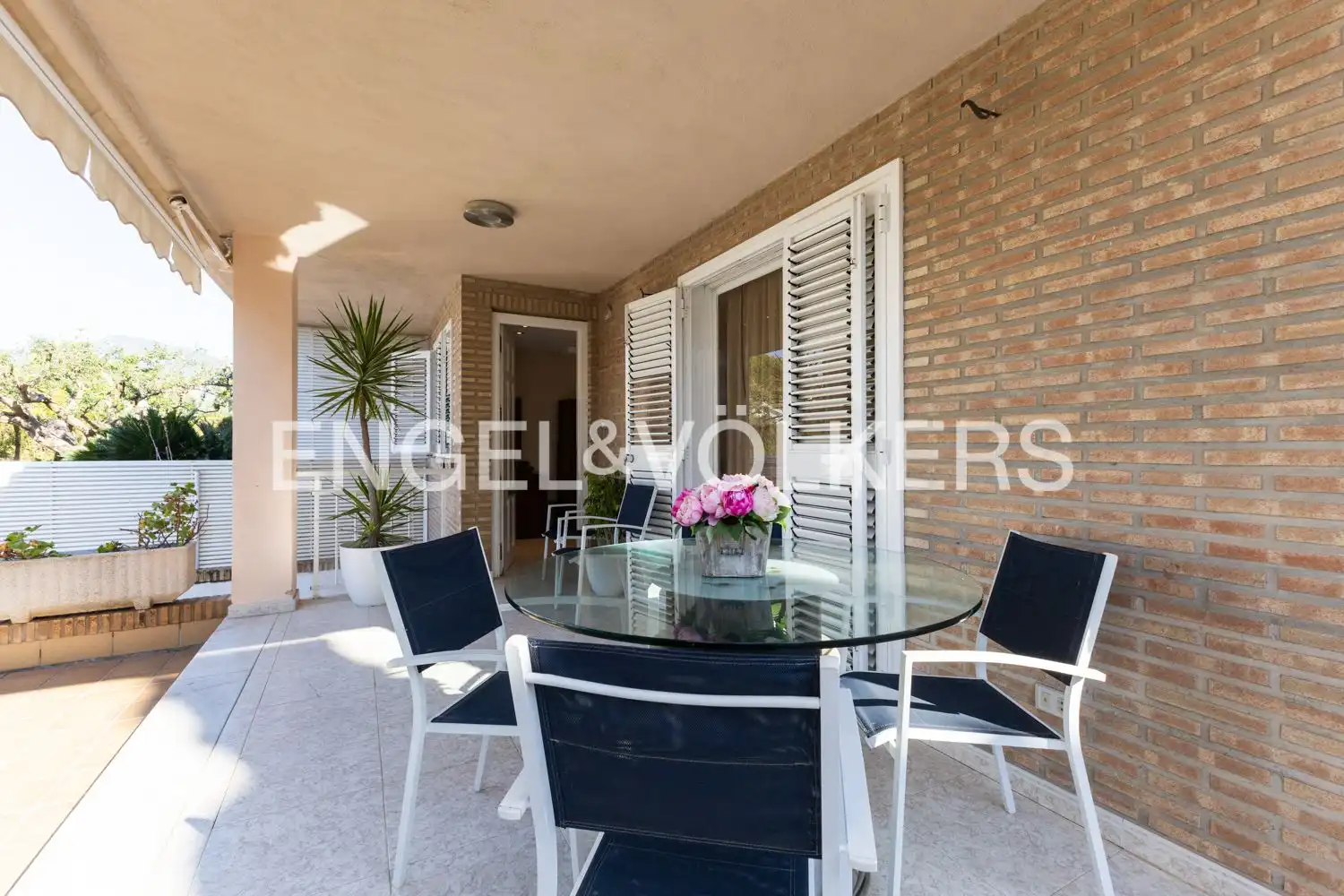 Terraza de Casa o chalet de alquiler en Benicasim / Benicàssim con Aire acondicionado, Calefacción y Jardín privado