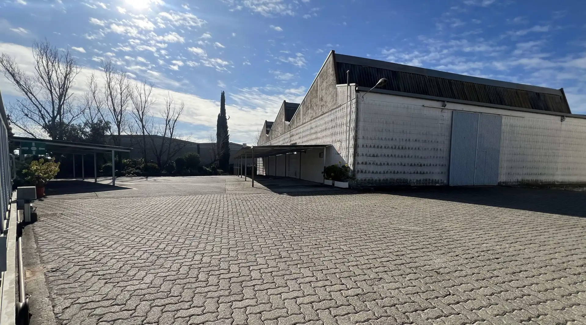 Exterior view of Industrial buildings for sale in Sentmenat