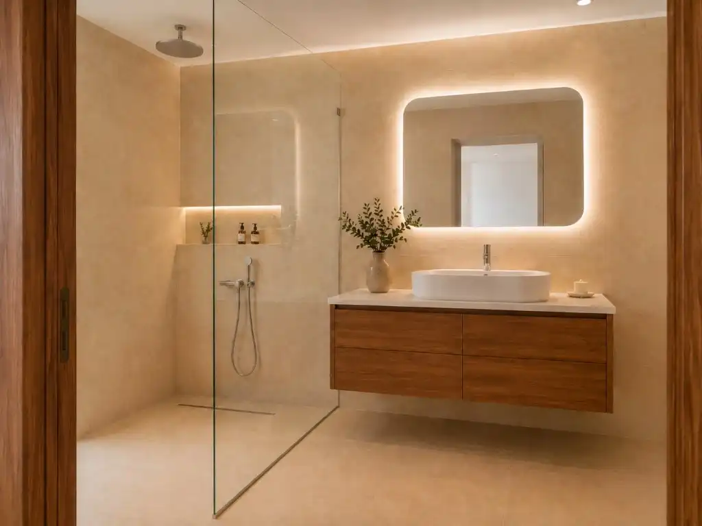 Baño de Apartamento en venta en Calvià