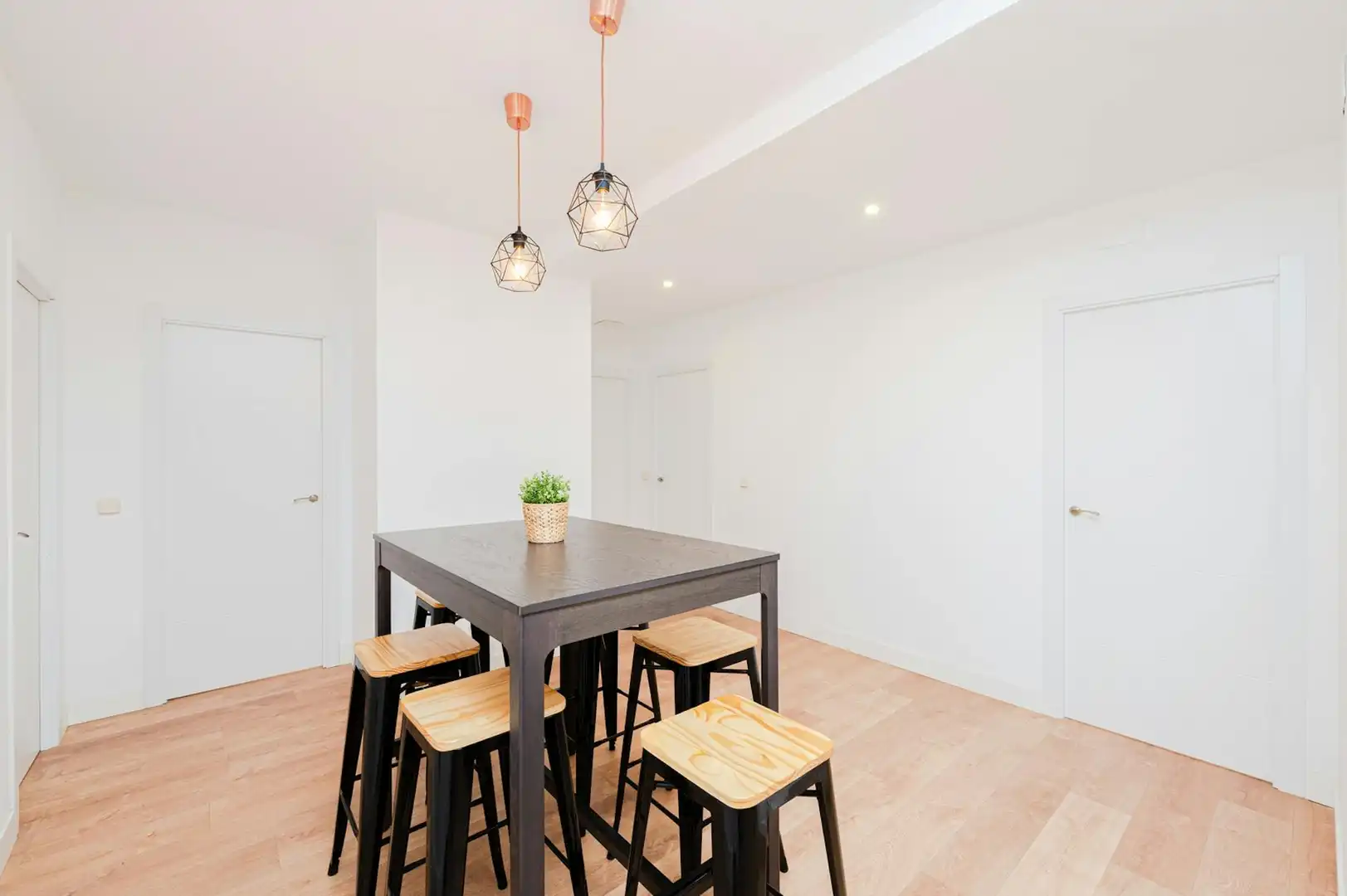 Comedor de Piso para compartir en Madrid con Calefacción, Lavadora y TV