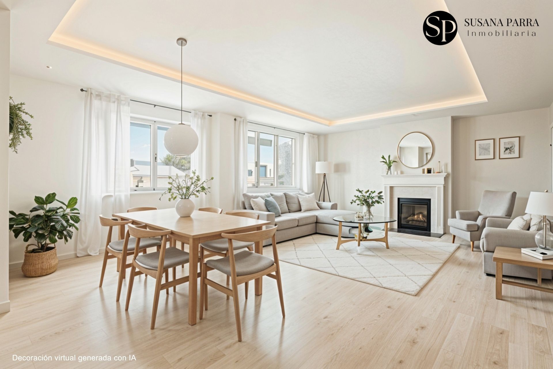 Living room of Attic for sale in  Madrid Capital  with Air Conditioner, Heating and Private garden