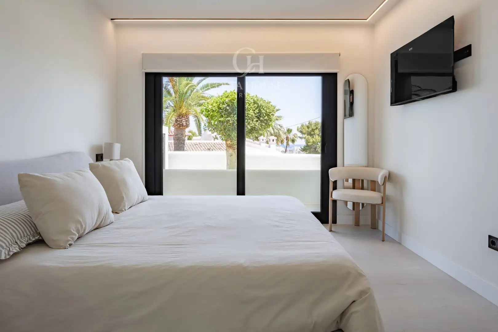 Bedroom of Houses for sale in Jávea / Xàbia  with Air Conditioner, Heating and Private garden