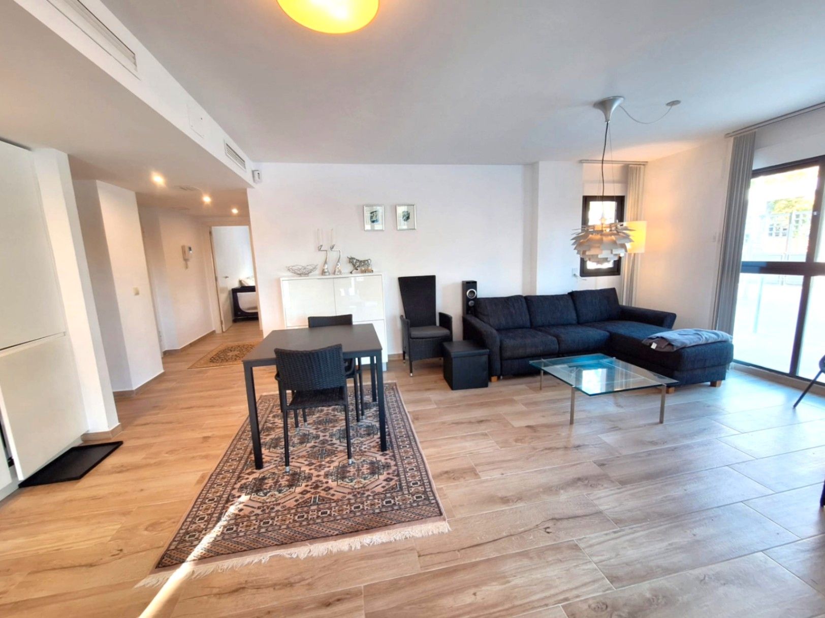 Living room of Apartment for sale in Calpe / Calp  with Air Conditioner, Storage room and Swimming Pool