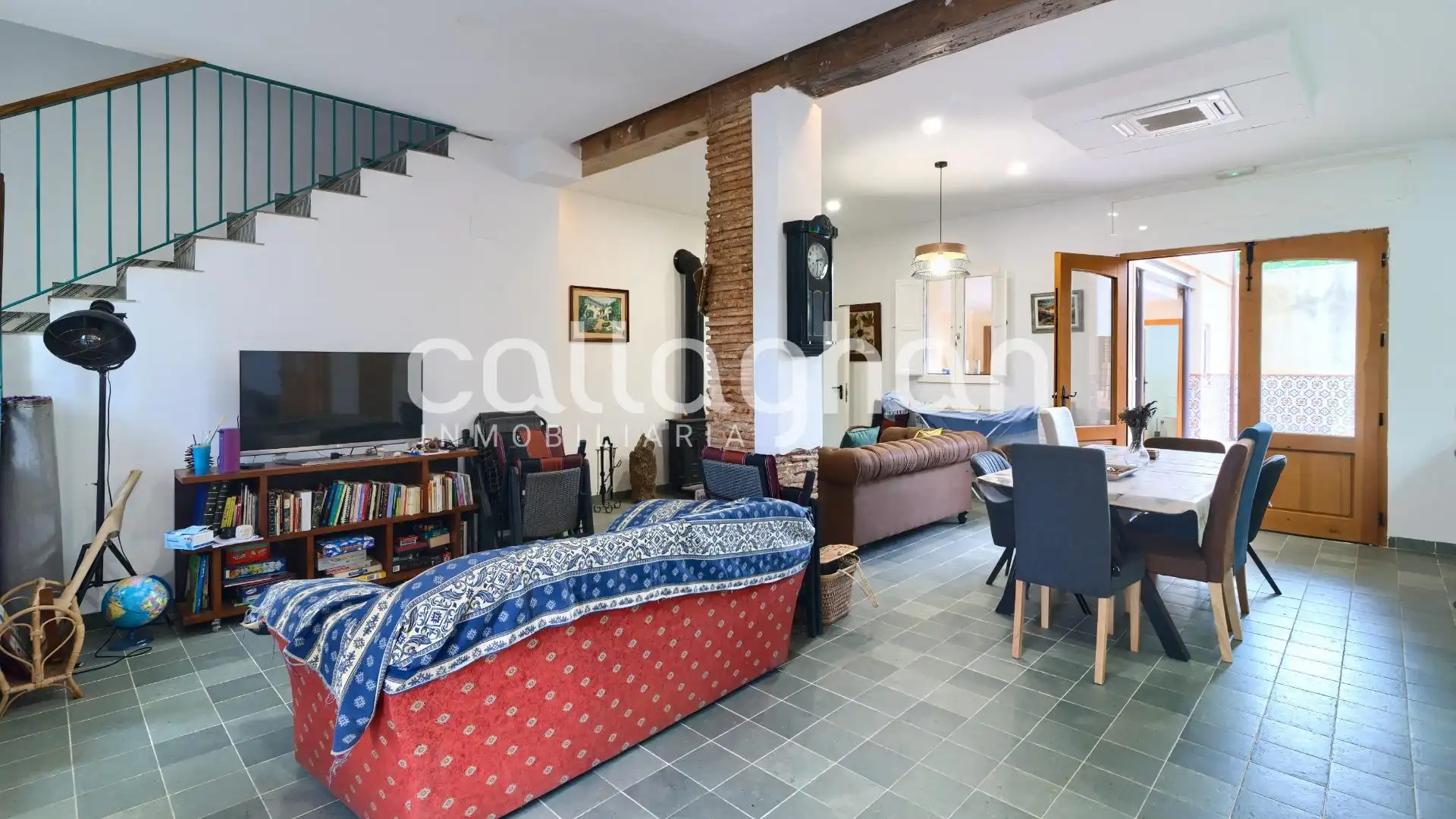 Sala de estar de Casa o chalet en venta en Alzira con Calefacción, Jardín privado y Terraza