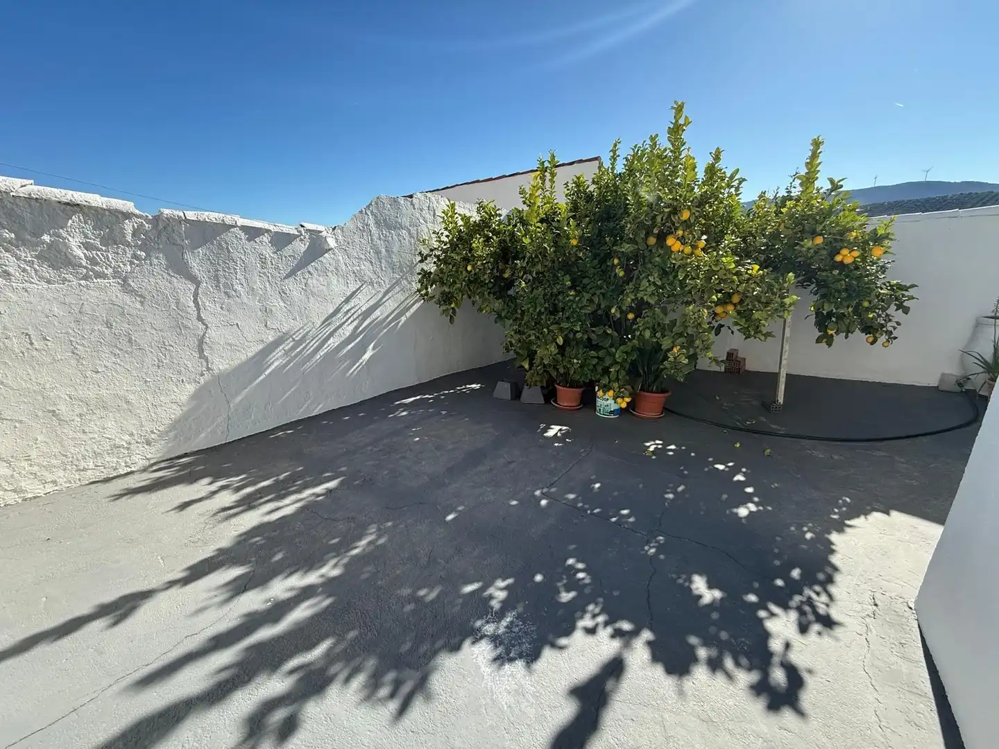 Terraza de Casa o chalet en venta en Villanueva de Algaidas con Aire acondicionado, Calefacción y Jardín privado