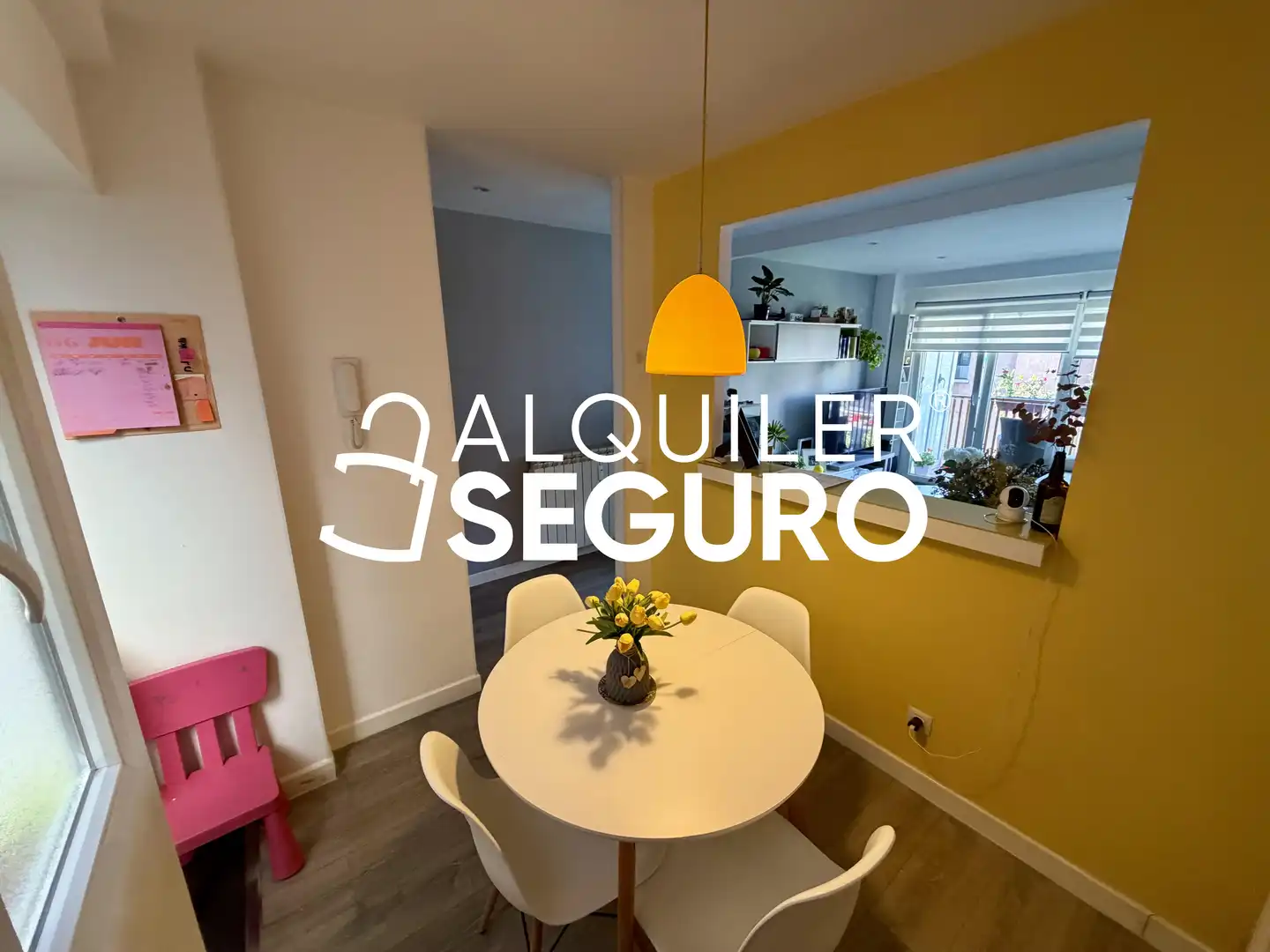 Dining room of Flat for rent in Leganés  with Air Conditioner, Heating and Terrace