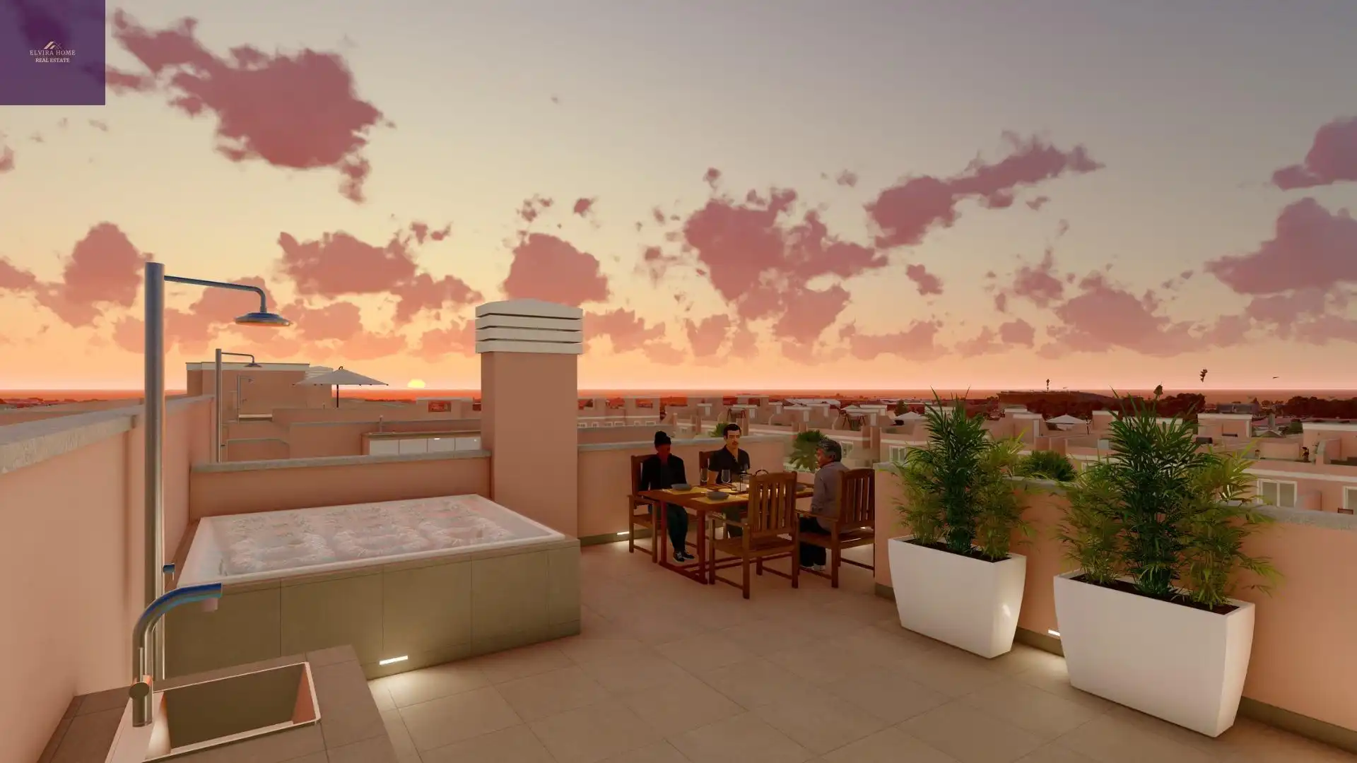 Reihenhaus mit Pool zum Verkauf in Pilar de la Horadada ciudad, imagen 8