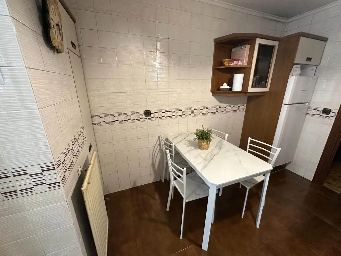 Kitchen of Flat for share in Burgos  with Heating and Furnished