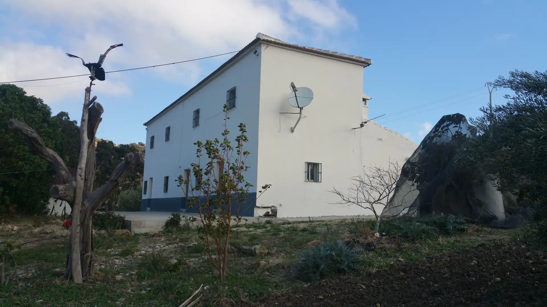 Vista exterior de Finca rústica en venda en Antequera amb Traster