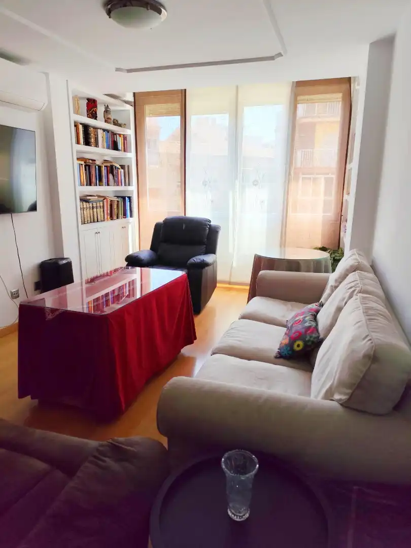 Living room of Flat for sale in Málaga  with Air Conditioner, Heating and Oven