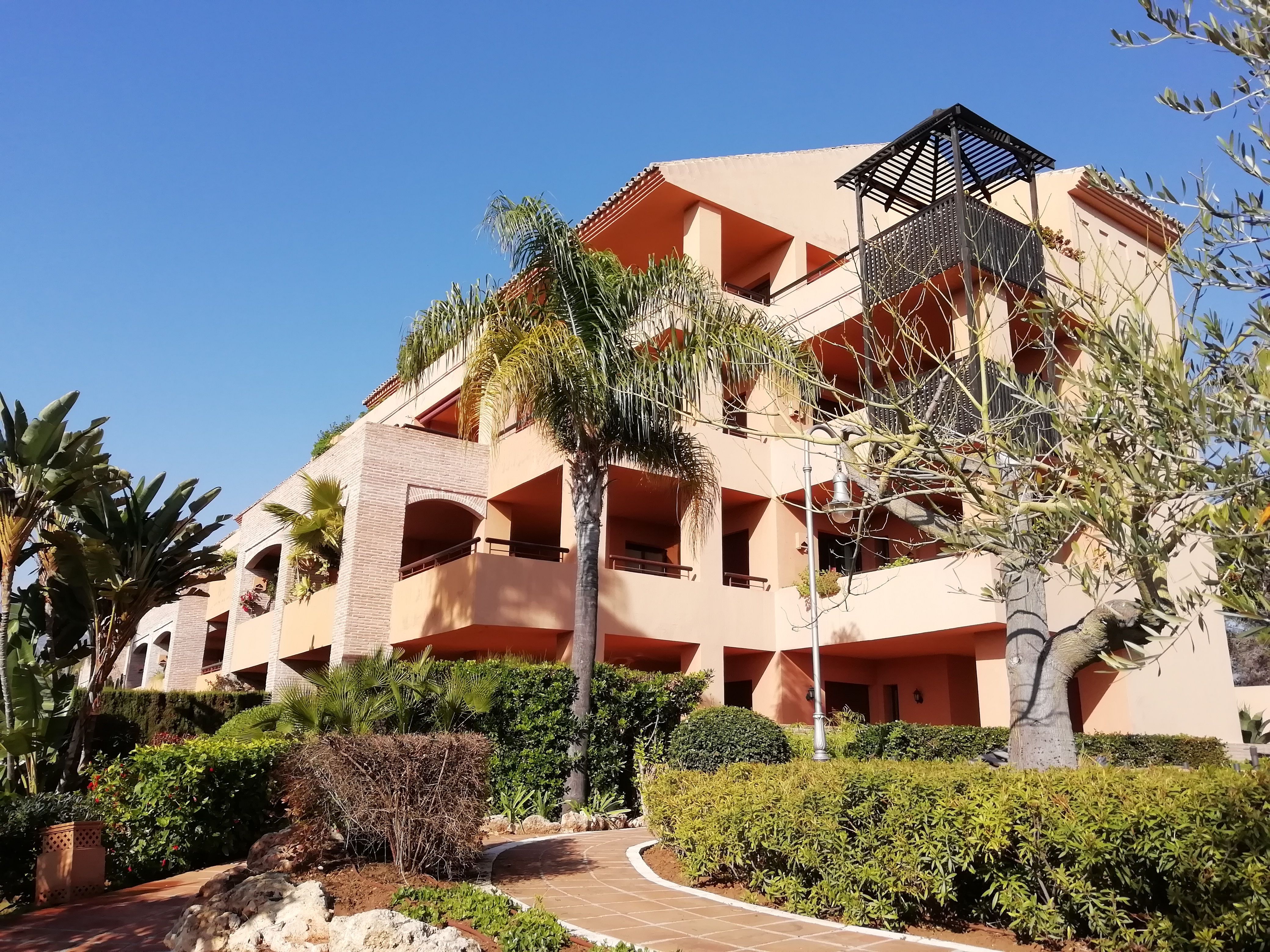 Exterior view of Duplex for sale in Marbella  with Air Conditioner, Terrace and Storage room