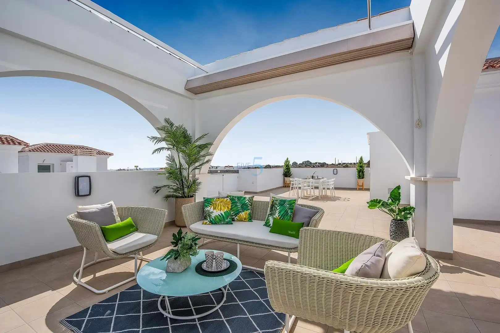 Terraza de Piso en venta en Rojales con Piscina