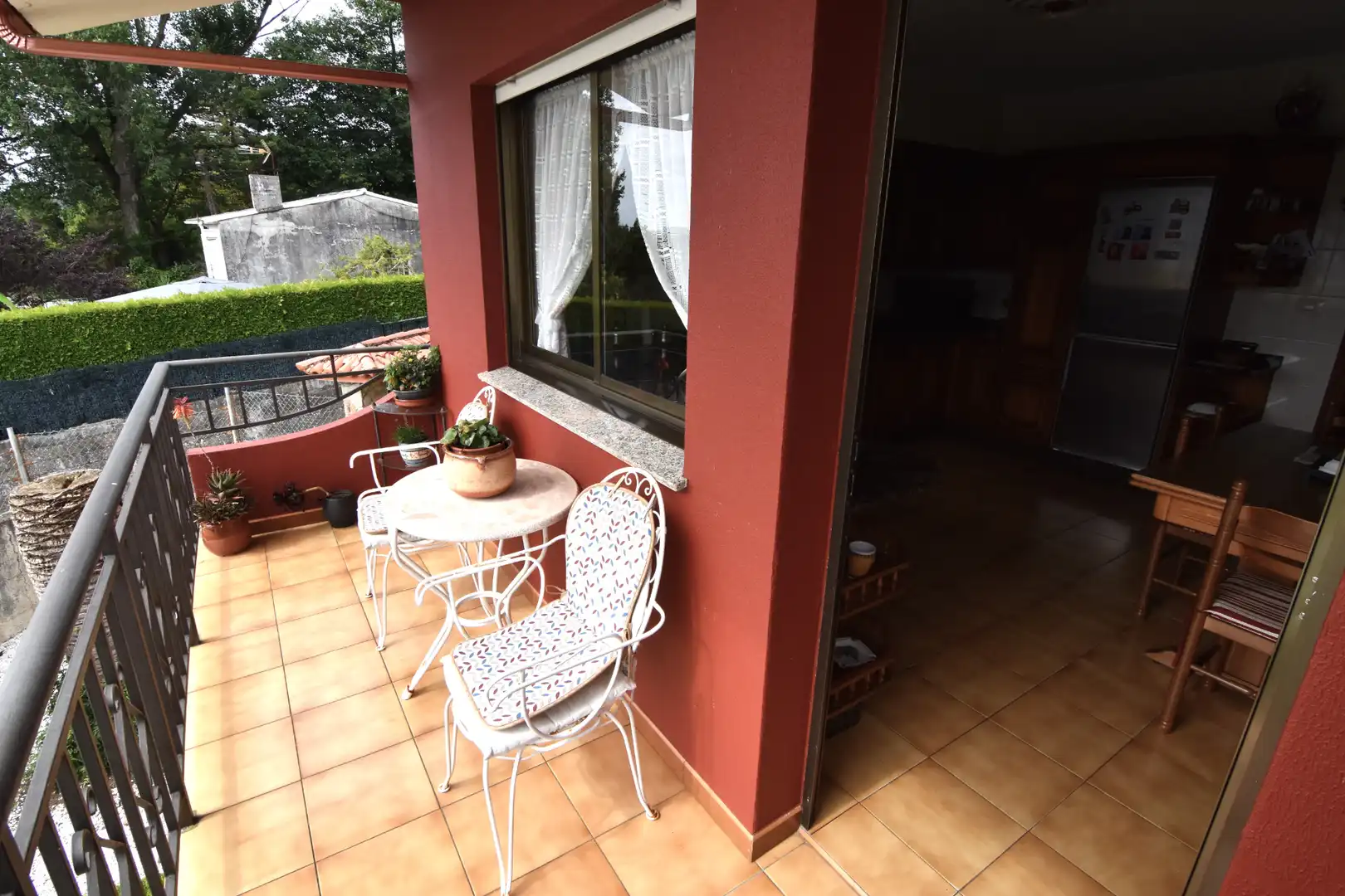 Terraza de Casa o chalet en venta en Oleiros con Calefacción, Jardín privado y Parquet