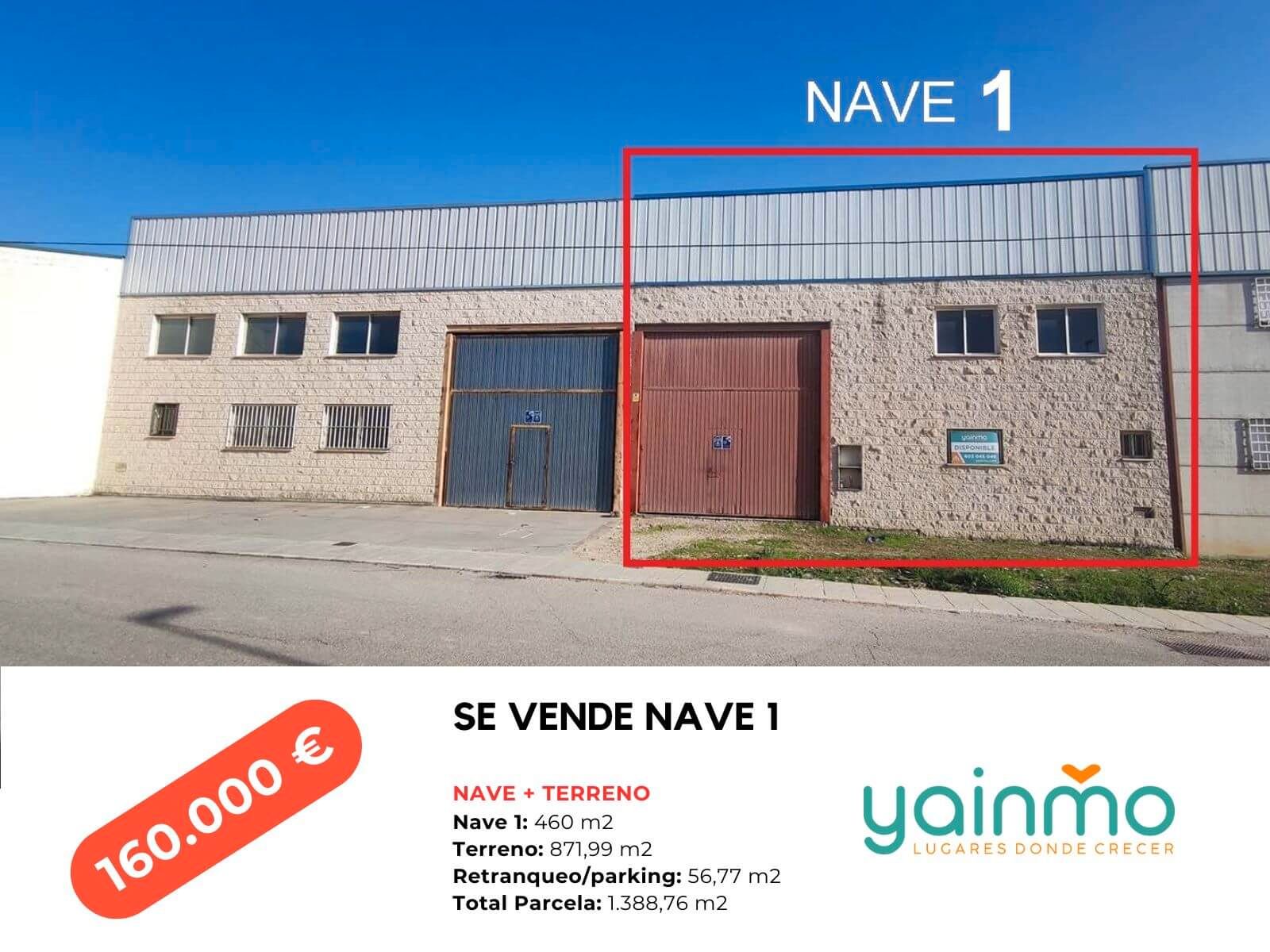 Exterior view of Industrial buildings for sale in Mancha Real