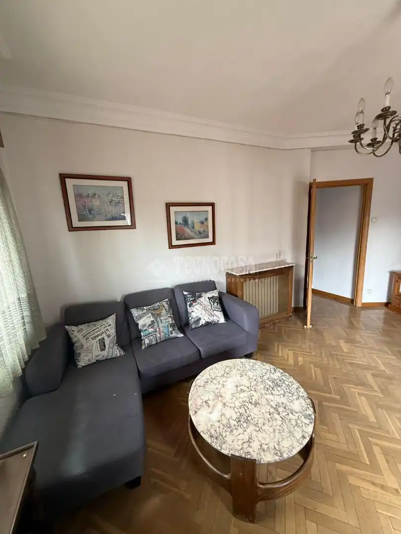 Sala d'estar de Pis en venda en Madrid