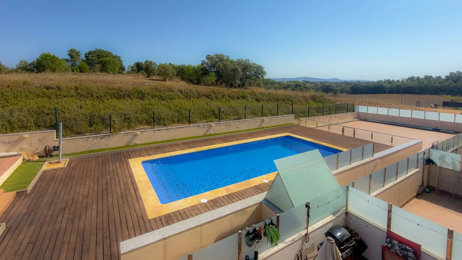 Swimming pool of Flat for sale in Llagostera  with Air Conditioner, Terrace and Community pool