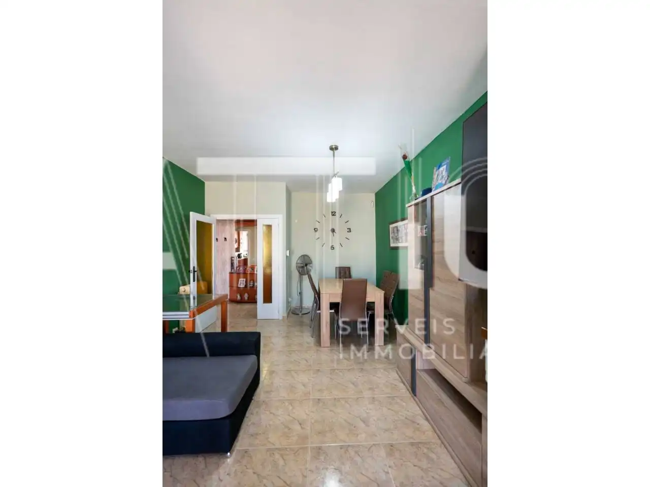 Sala de estar de Apartamento en venta en Sabadell con Aire acondicionado, Calefacción y Trastero
