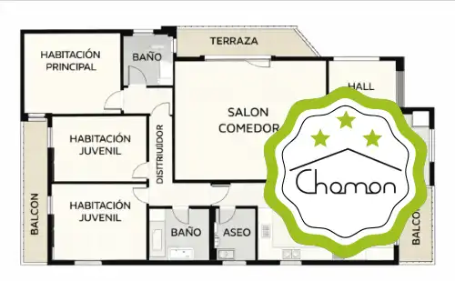 Piso en venta en Bilbao  con Calefacción, Jardín privado y Terraza
