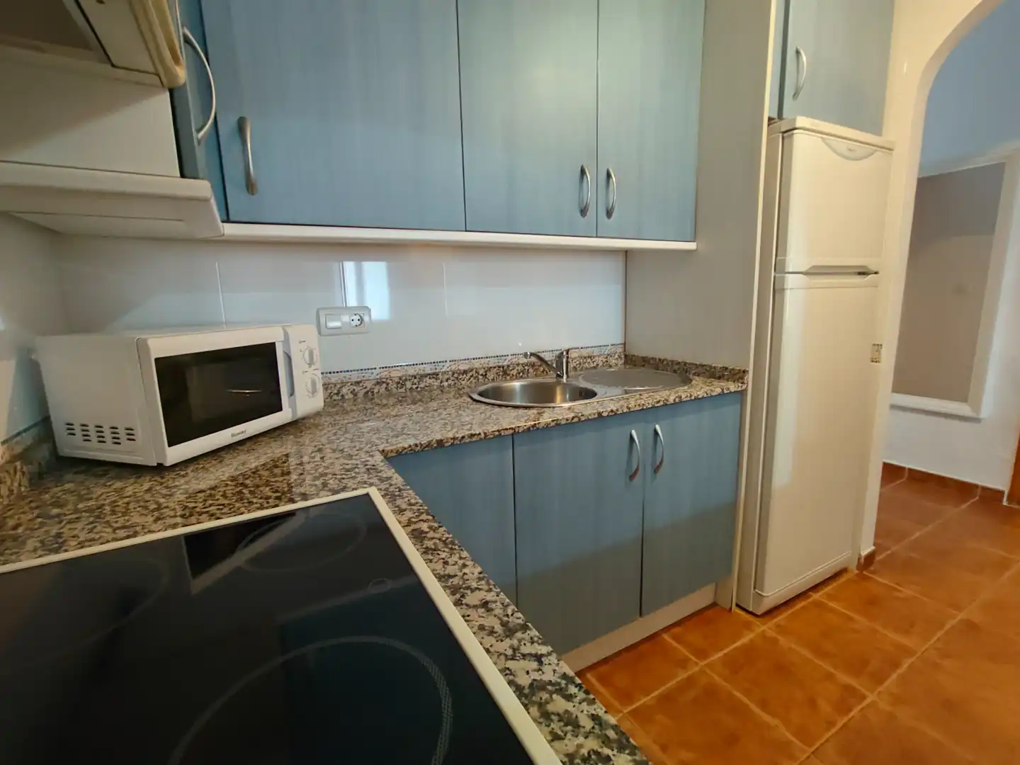 Kitchen of Flat for sale in Cuevas del Almanzora  with Air Conditioner, Terrace and Furnished