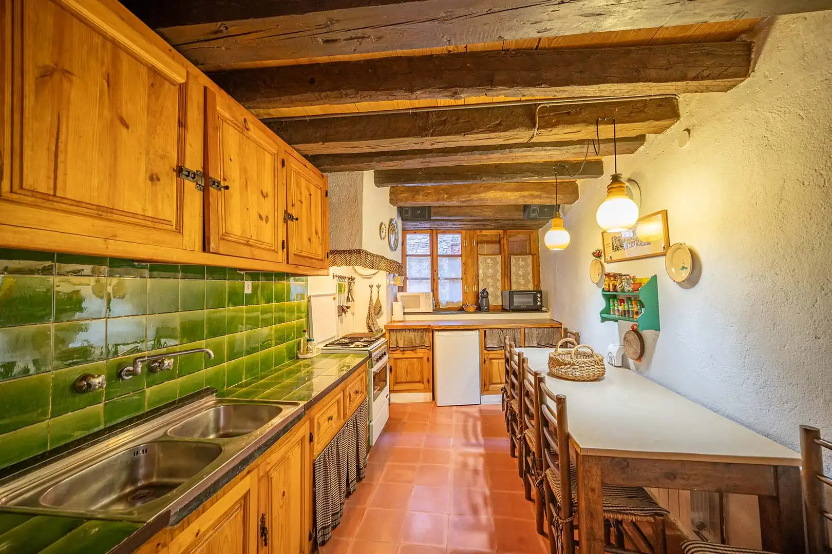 Kitchen of Detached homes for sale in Naut Aran  with Heating, Parquet flooring and Furnished