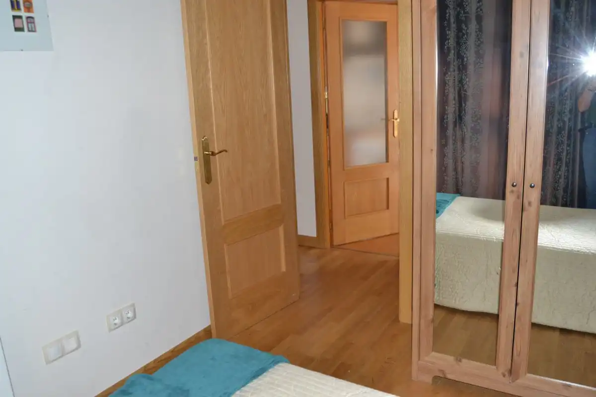 Bedroom of Flat for sale in Béjar  with Heating, Parquet flooring and Furnished