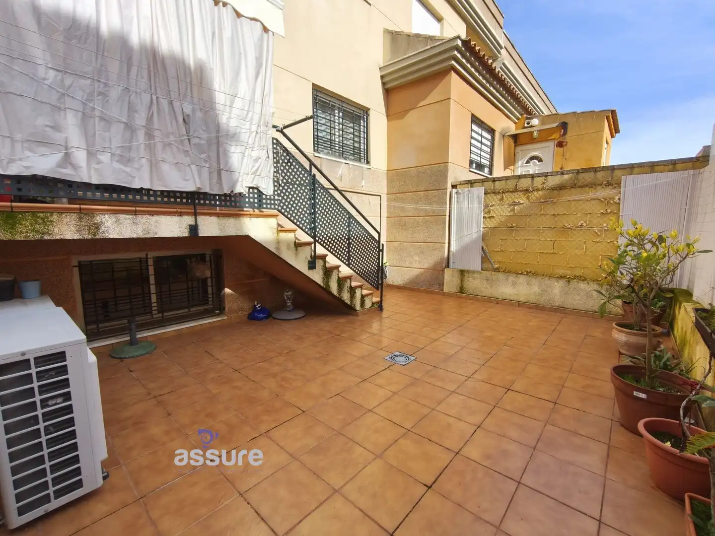 Terraza de Casa adosada en venta en Huelva con Aire acondicionado, Calefacción y Jardín privado