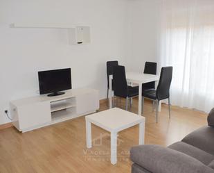 Living room of Flat for sale in Salamanca Capital  with Heating, Terrace and Furnished