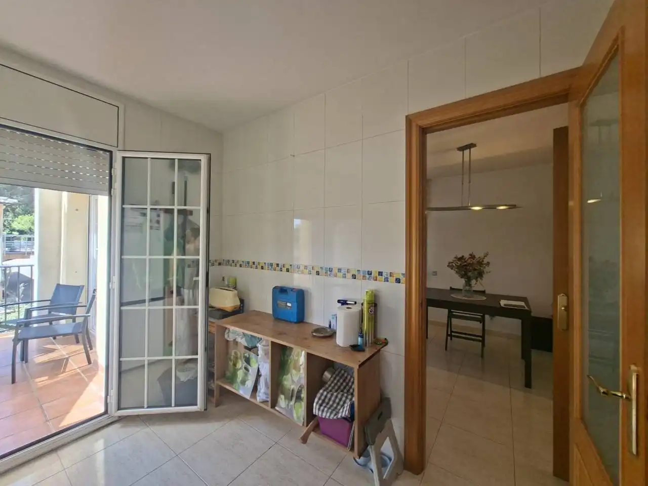 Cocina de Casa o chalet de alquiler en Sant Llorenç Savall con Aire acondicionado, Calefacción y Jardín privado