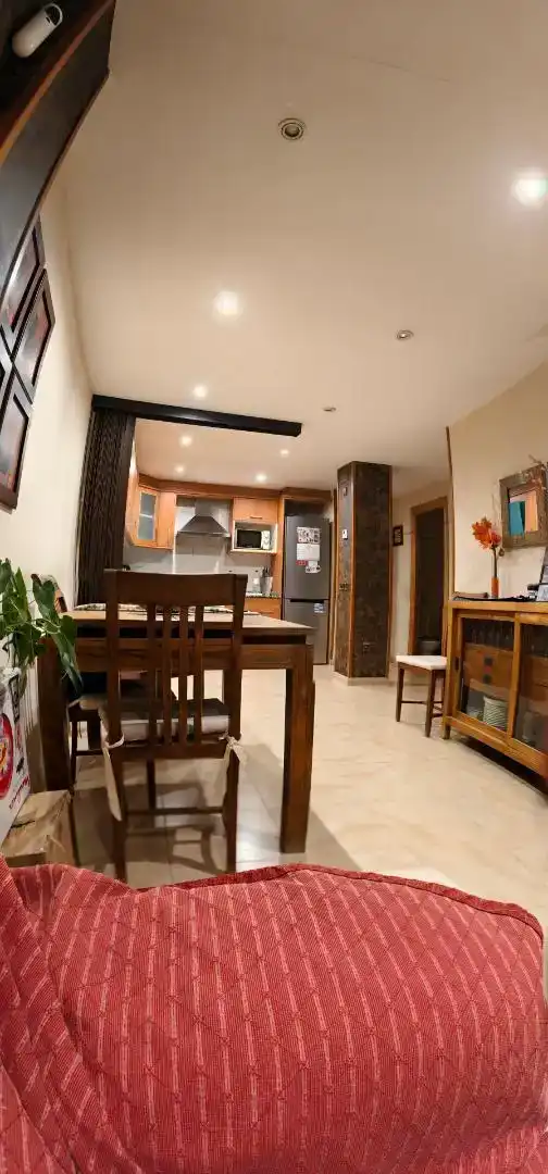 Cocina de Casa adosada para compartir en Navàs con Aire acondicionado, Jardín privado y Amueblado