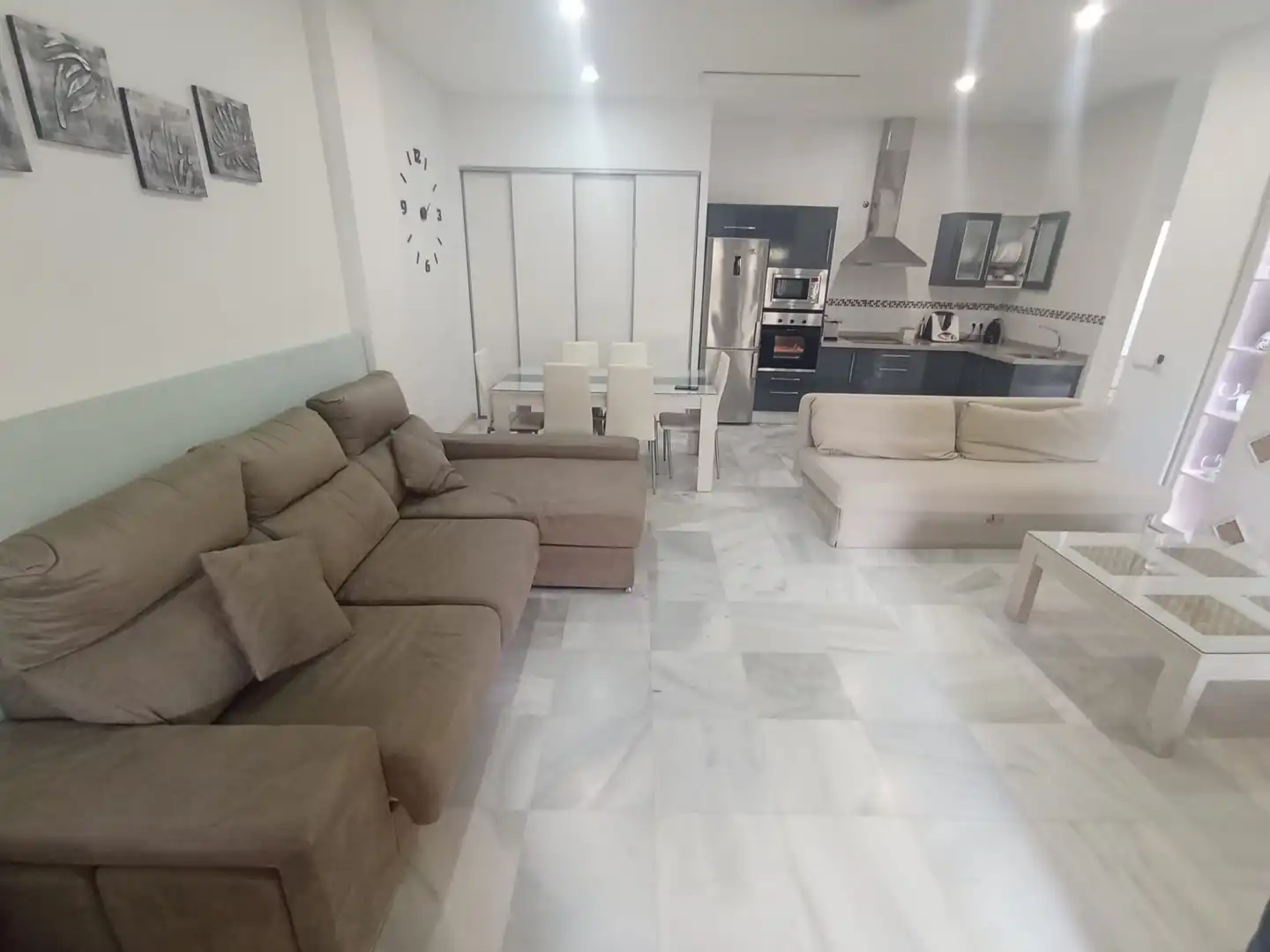 Sala d'estar de Pis en venda en Chipiona amb Calefacció