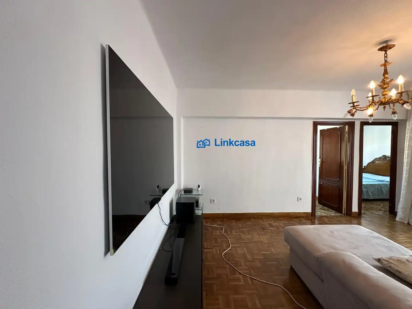 Sala de estar de Piso de alquiler en Madrid con Calefacción y Terraza